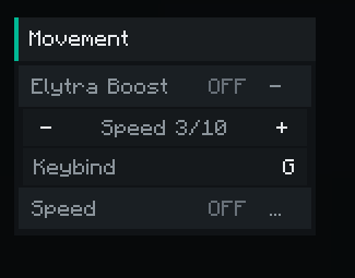 Modules Elytra Boost et Speed du client Necrose